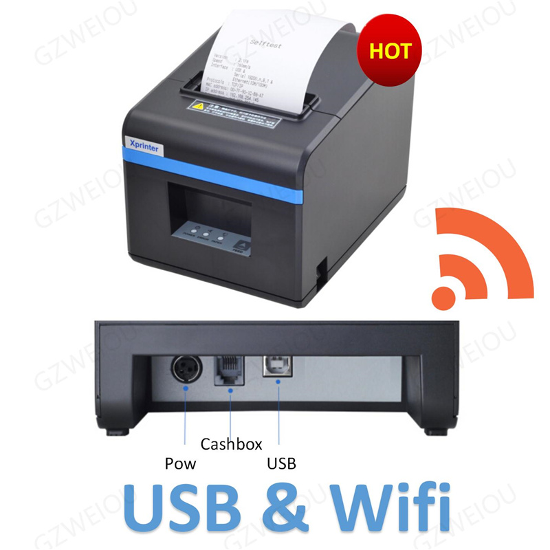 Xprinter 80mm WIFI Bluetooth Thermal Receipt Printers POS Printer With