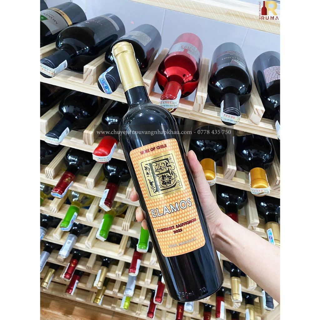 Vang Chile Elamos nhập khẩu chính hãng