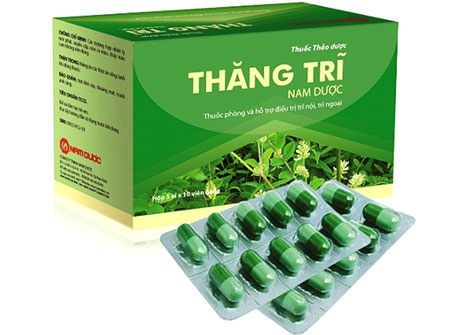Thăng trĩ Nam Dược hộp 50 viên