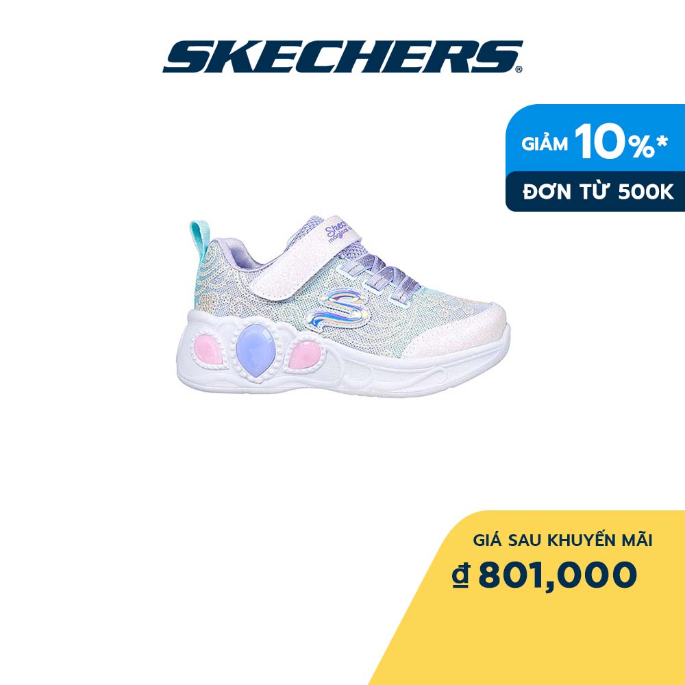 Skechers bé gái giày thể thao thường ngày, đi học princess wishes - 302686n-lvmt