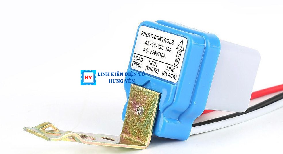 Công tắc cảm biến ánh sáng tự động bật tắt đèn ngoài trời 10a - 20a