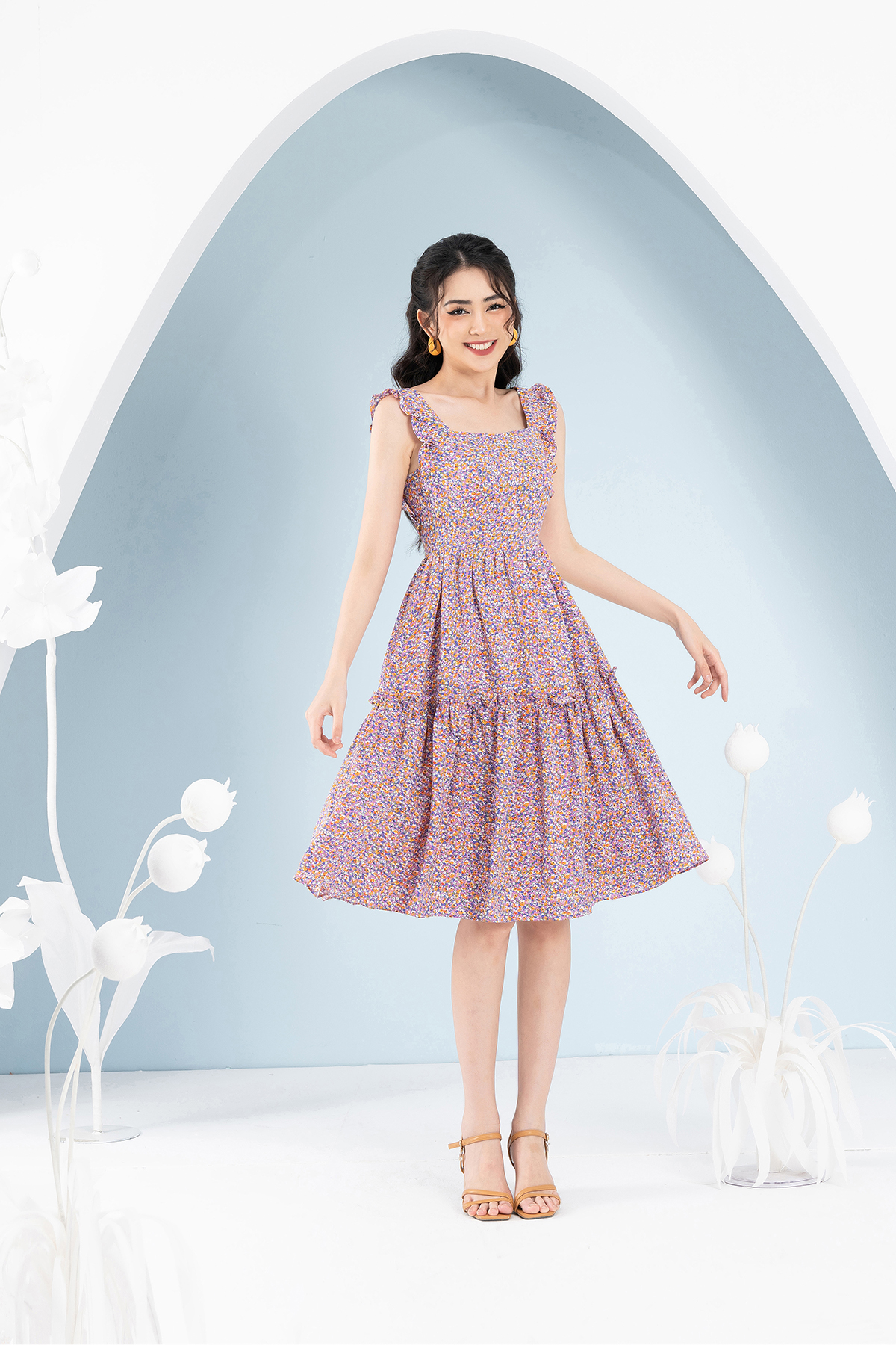 Váy Đầm Thiết Kế Nữ LUPERI LFV3210