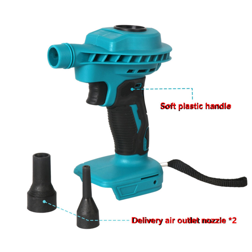 Mini Cordless Air Duster Blower Electric Compressed Air Spray Computer Keyboard Cleaning Power Tool For Makita 18V B/A/T/T/E/R/Y