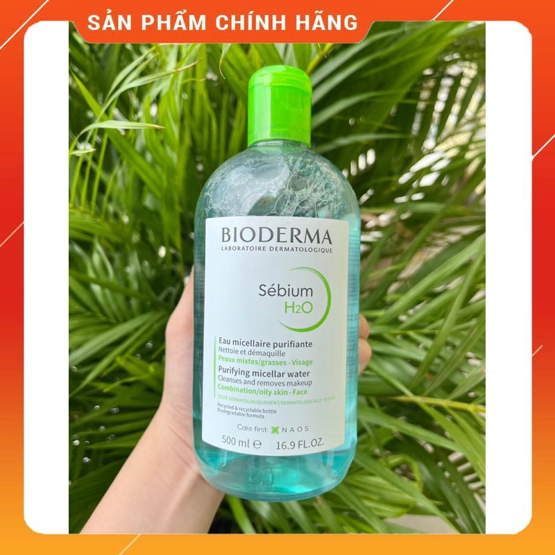[CHÍNH HÃNG] Nước tẩy trang Bioderma 500ml nhập Pháp
