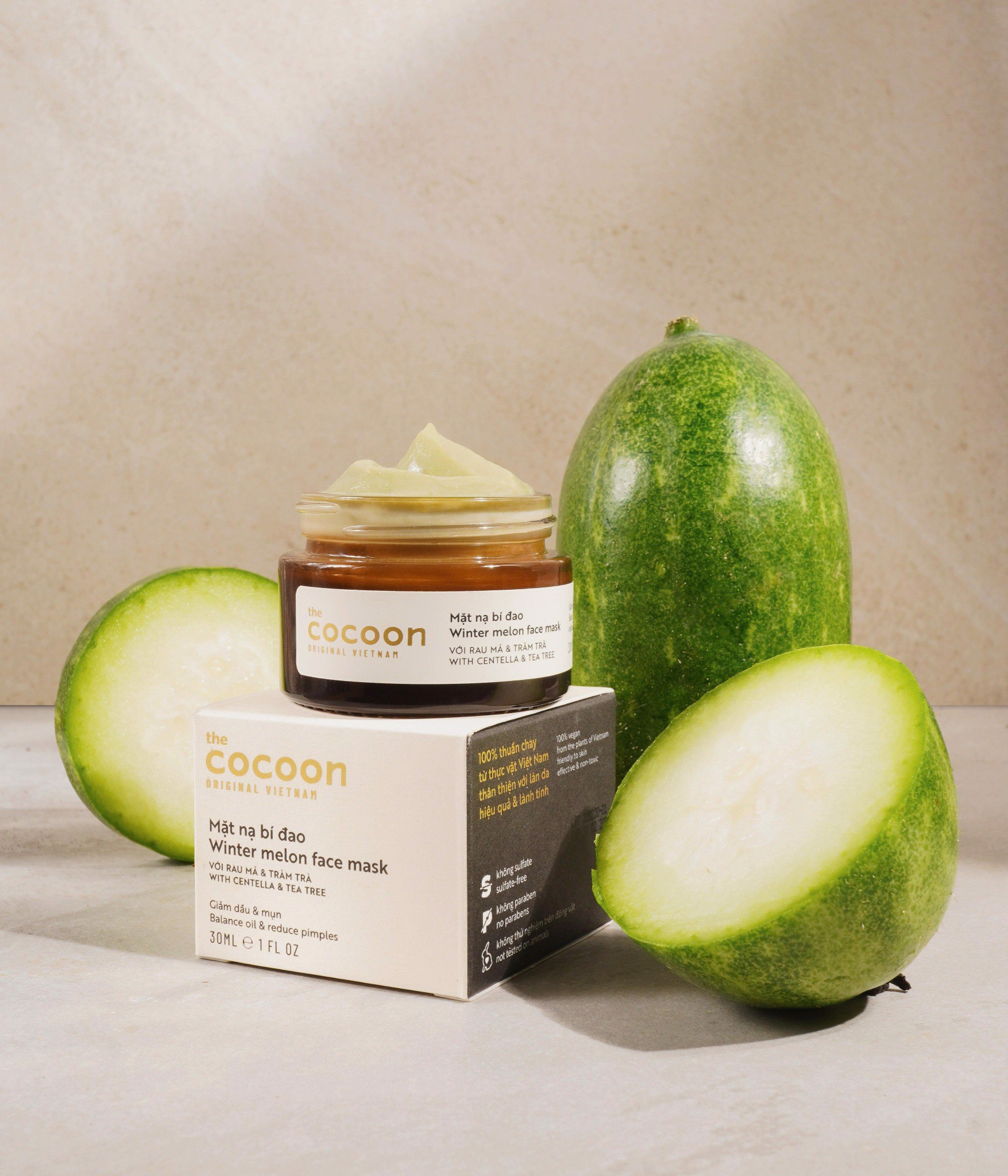 Mặt Nạ Bí Đao Cocoon (Winter melon face mask) 30ml