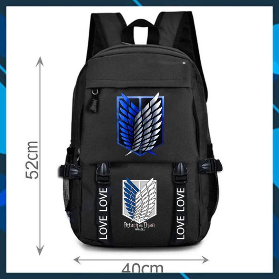 Rẻ vô địch - balo in hình attack on titan độc đẹp giá rẻ / hình cực chất
