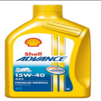 Shell Advance AX5 15W40  1lit