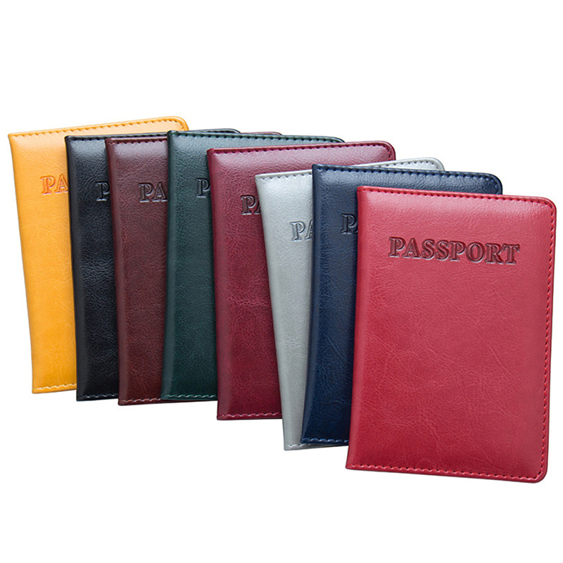 SHENGHAN 1Pc Travel Passport Cover Travel IDDocument Passport Holder Protector