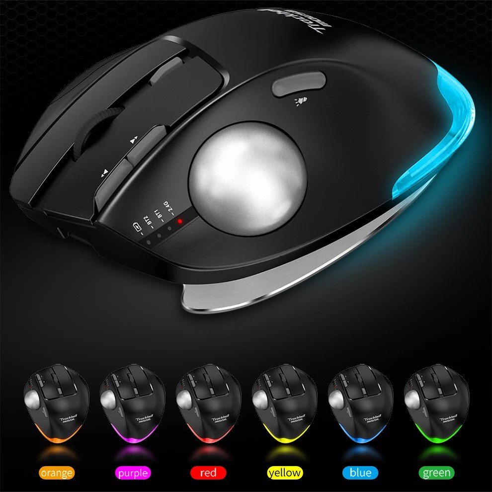 Joa Backlit chuột bluetooth 2.4G Chuột không dây máy kéo