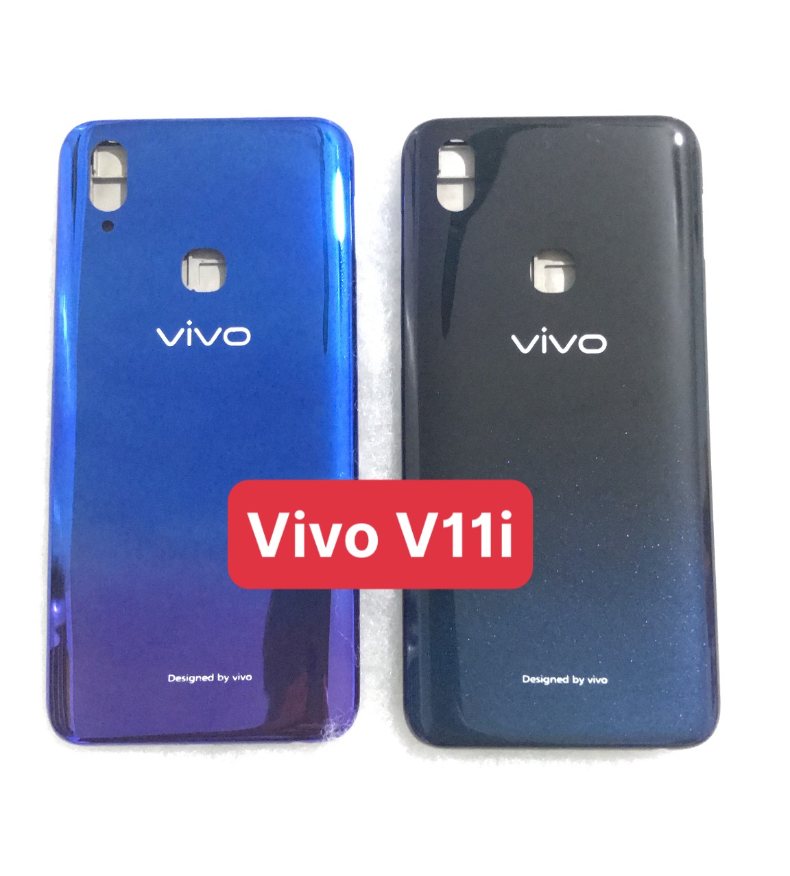 Bộ xương vỏ Vivo V11i ( bộ gồm lưng,sườn, phím, kính camera)