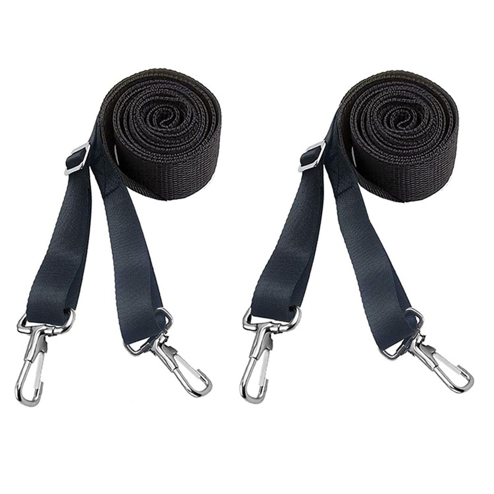 Boat Canopy Strap Heavy Duty Nylon Strap Premium Boat Canopy Straps Adjustable Bimini Top Straps with Double End Snap Hook Essential Boat Awning Hardware Accessories