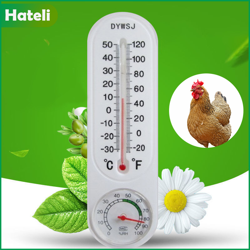HATELI Chicken brooder thermometers Poultry breeding temperature and