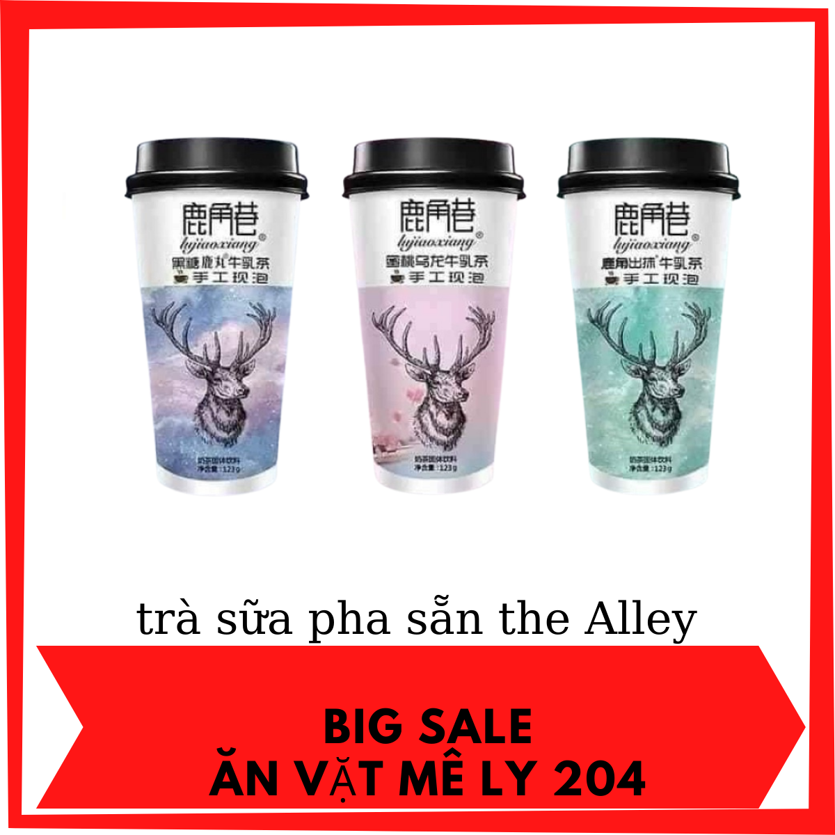 COMBO 5 CỐC TRÀ SỮA ALLEY TIỆN LỢI