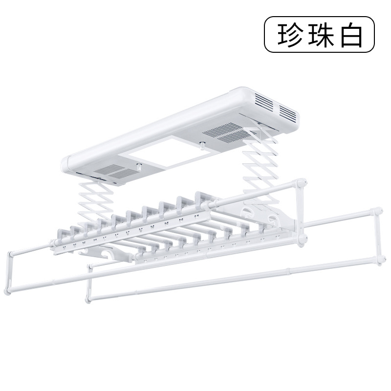 Stock in SG Electric clothes drying rack multifunctional balcony automatic lifting clothes