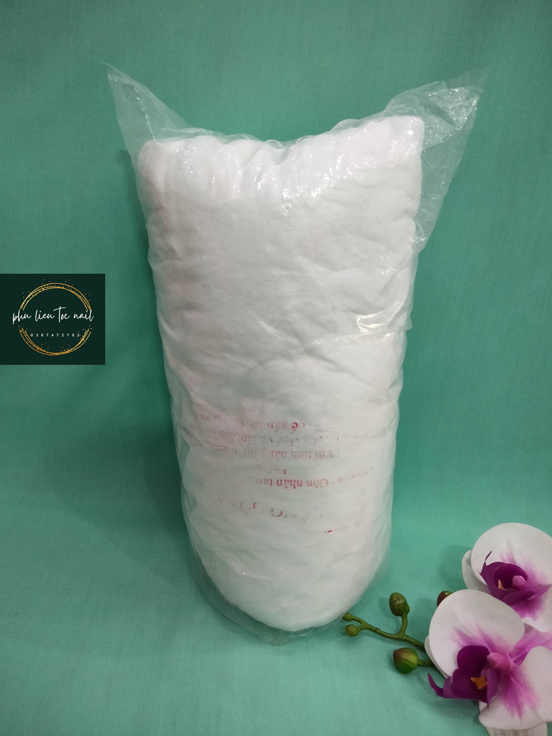400gram bông gòn để lau móng - trường thọ, tđ