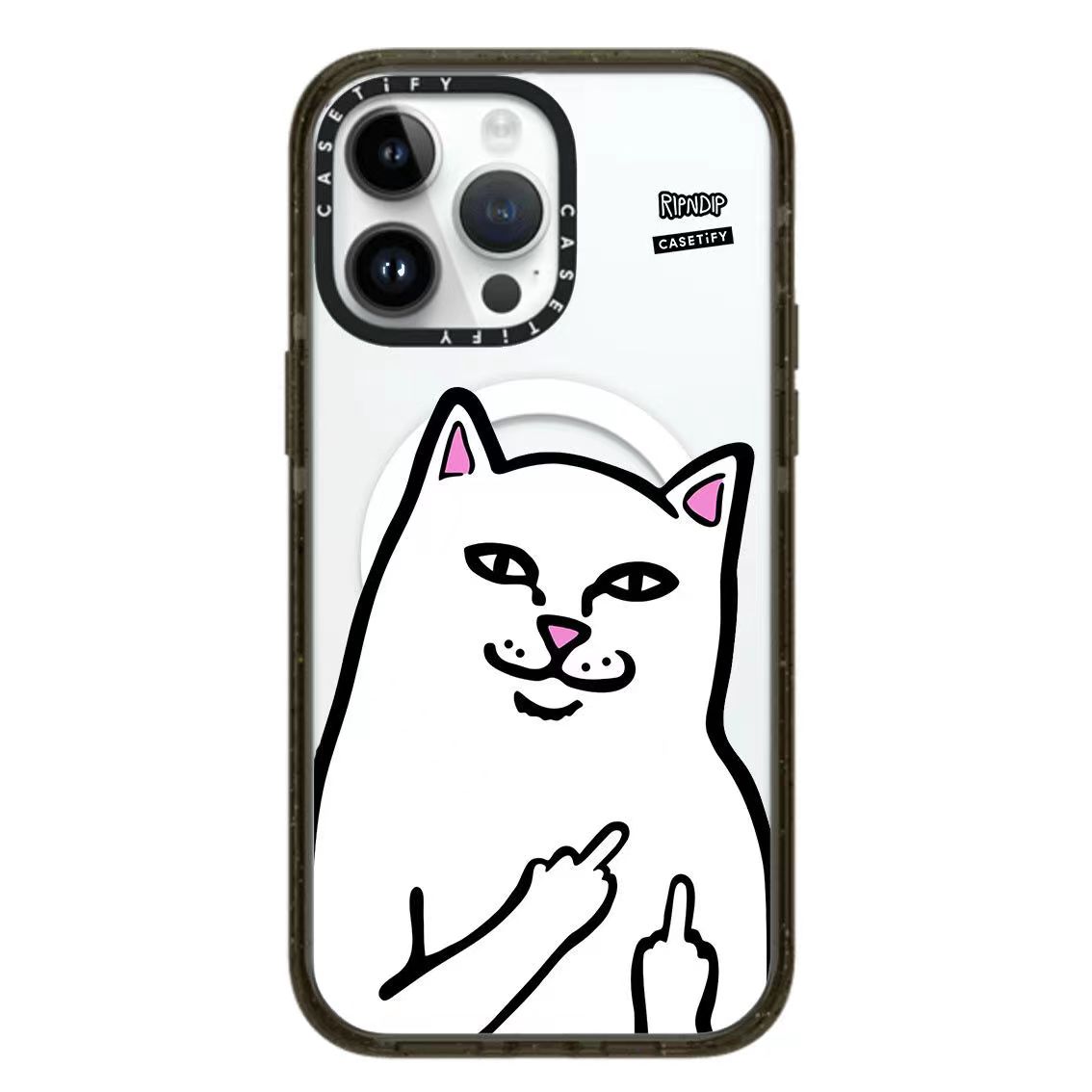 RIPNDIP X CASETiFY Lord Nermal iPhone 3D Phone Case 送料込み Amazon.com: RIPNDIP Lord Nermal Phone Case, iPhone