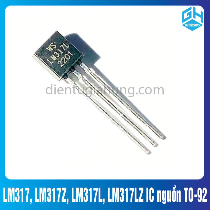 Set 10 con ic lm317, lm317z, lm317l, lm317lz ic nguồn to-92