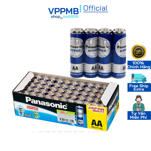 Vỉ(4 viên) Pin Panasonic,Pin tiểu AA,Pin đũa AAA