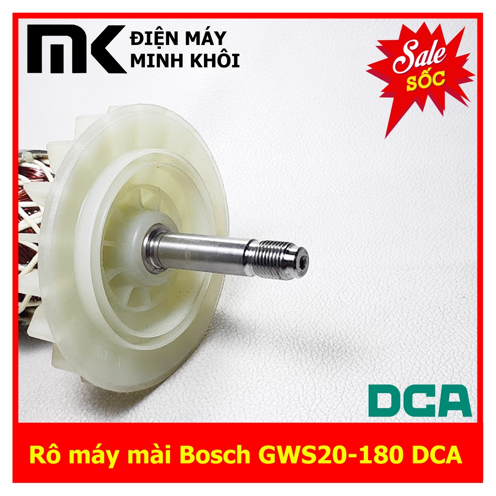 (Hàng DCA) Rô máy mài Bosch GWS20-180 trục ren