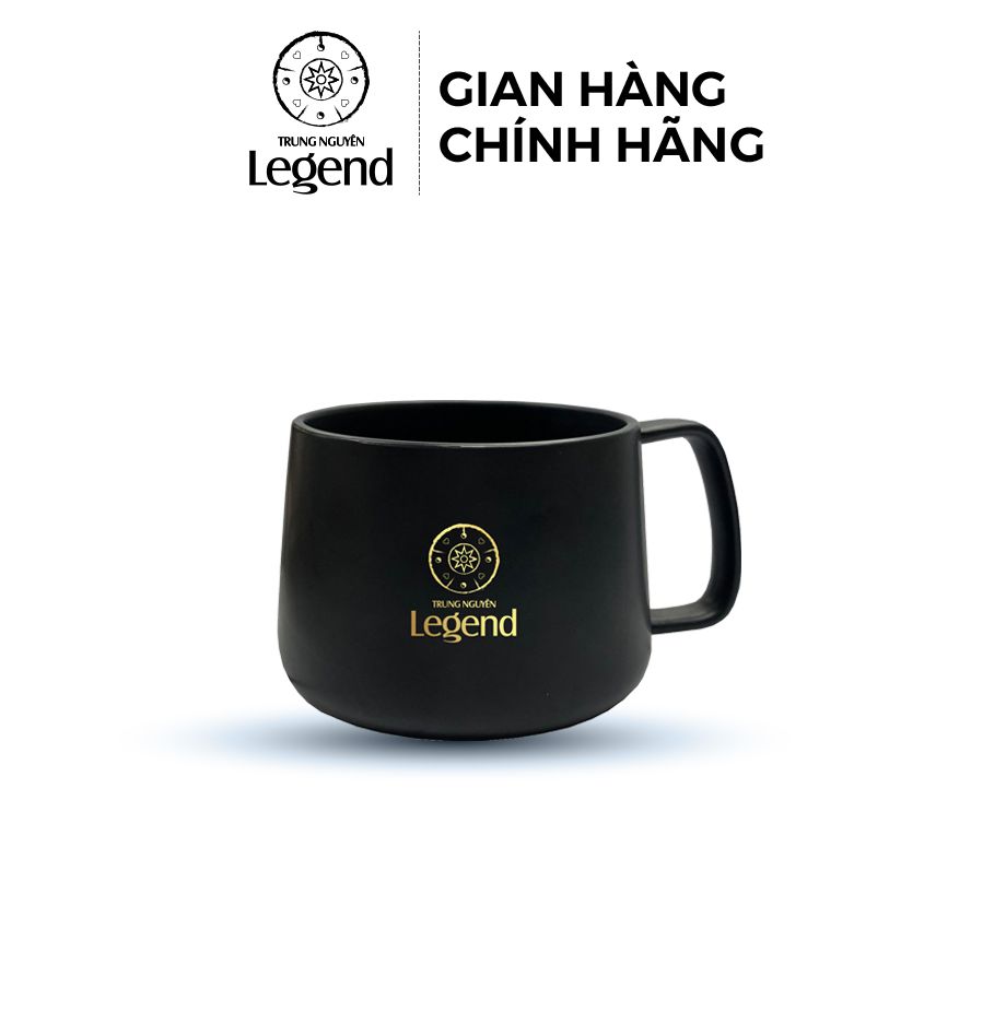Trung Nguyen Legend - Legend Vip Black Ceramic Cup - 350ml