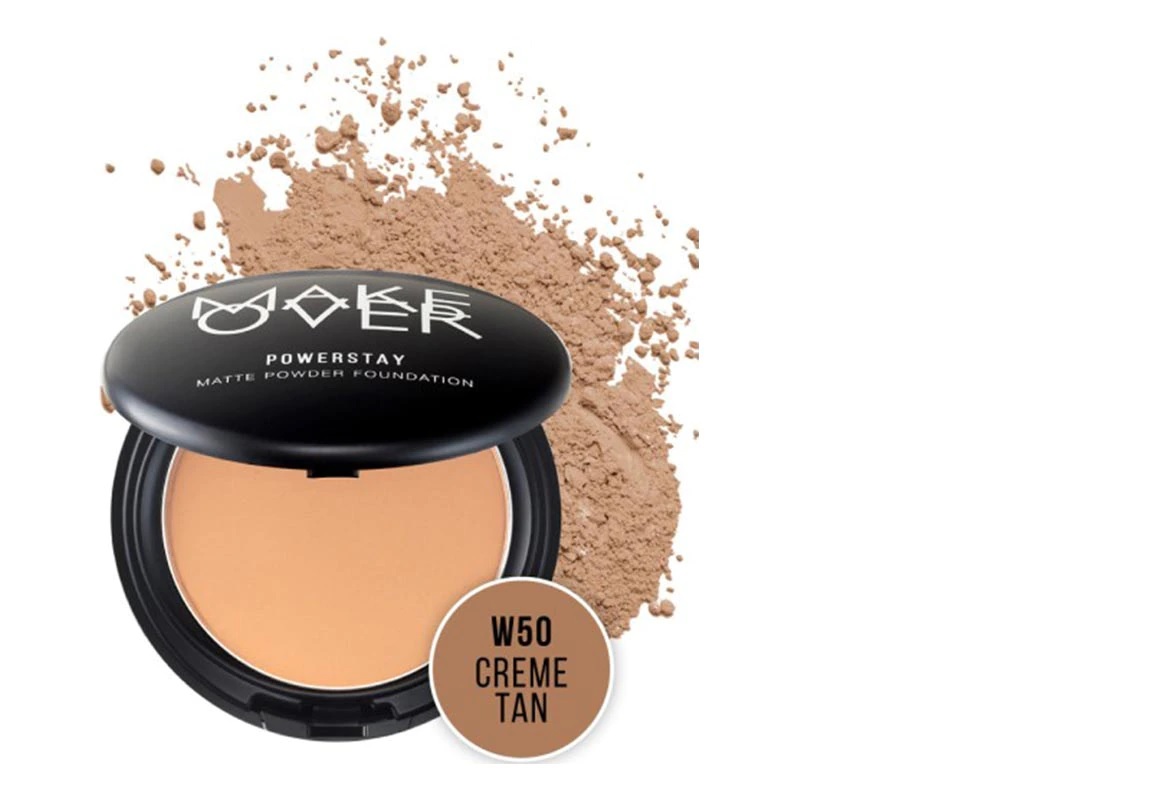MAKE OVER P0WERSTAY MATTE POWDER FOUNDATION W50 CREME TAN Lazada