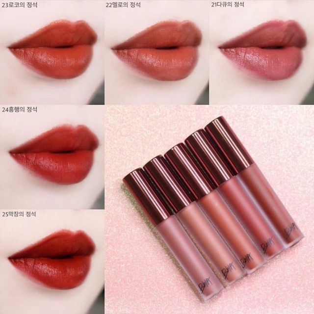 Son Kem Lì BBia Last Velvet Lip Tint Version 5