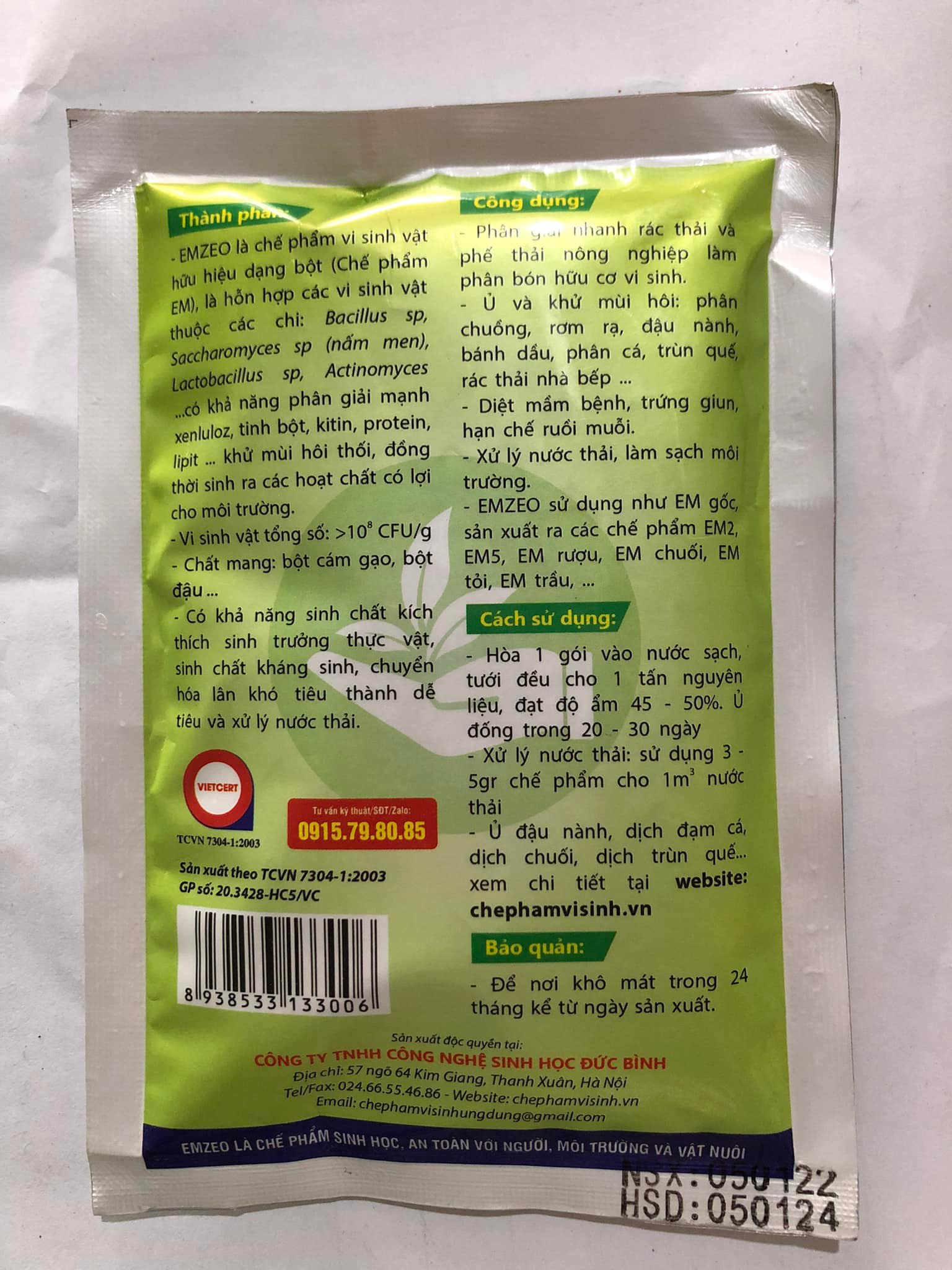 Combo ủ rác hữu cơ - ủ rác nhà bếp: mật rỉ đường - emzeo - trichoderma