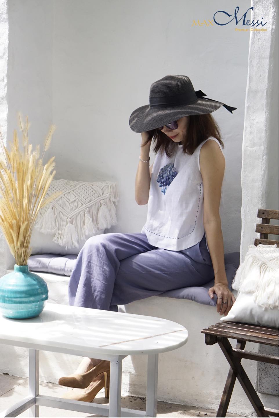 Quần linen NADIA - MaxMessi