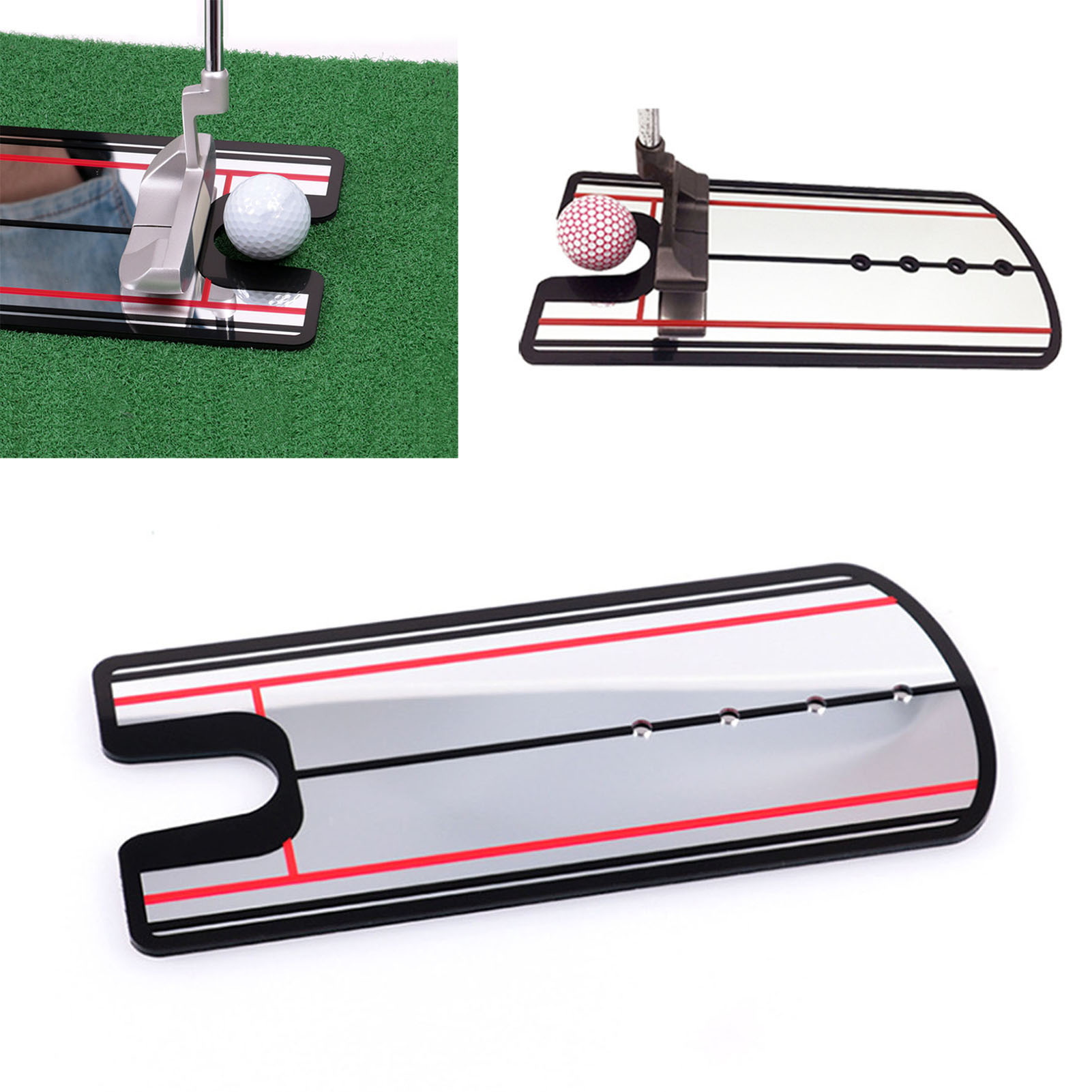 Guyouzi® Golf Putter Training Aid Boost Progress with Golf Putter Corrector Improve Your Golf Swing with Portable Putting Corrector Boost Your Progress Today less Than
