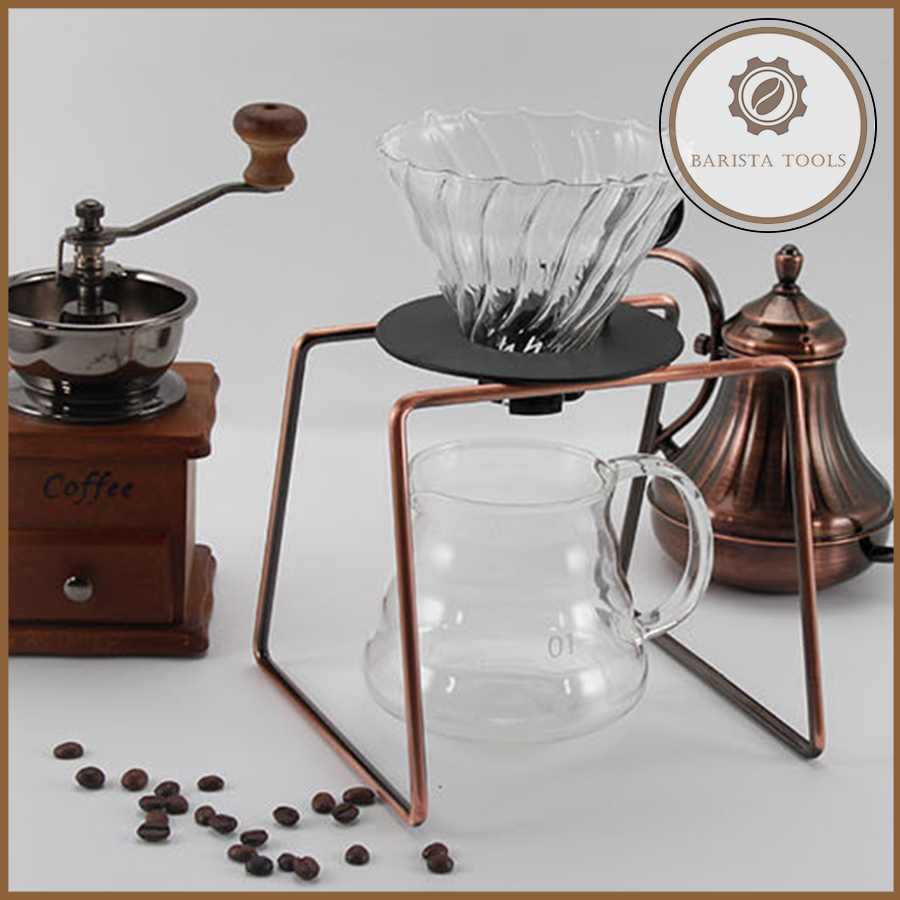 Giá đỡ phễu pha cà phê V60 dáng vuông  Dụng cụ Barista