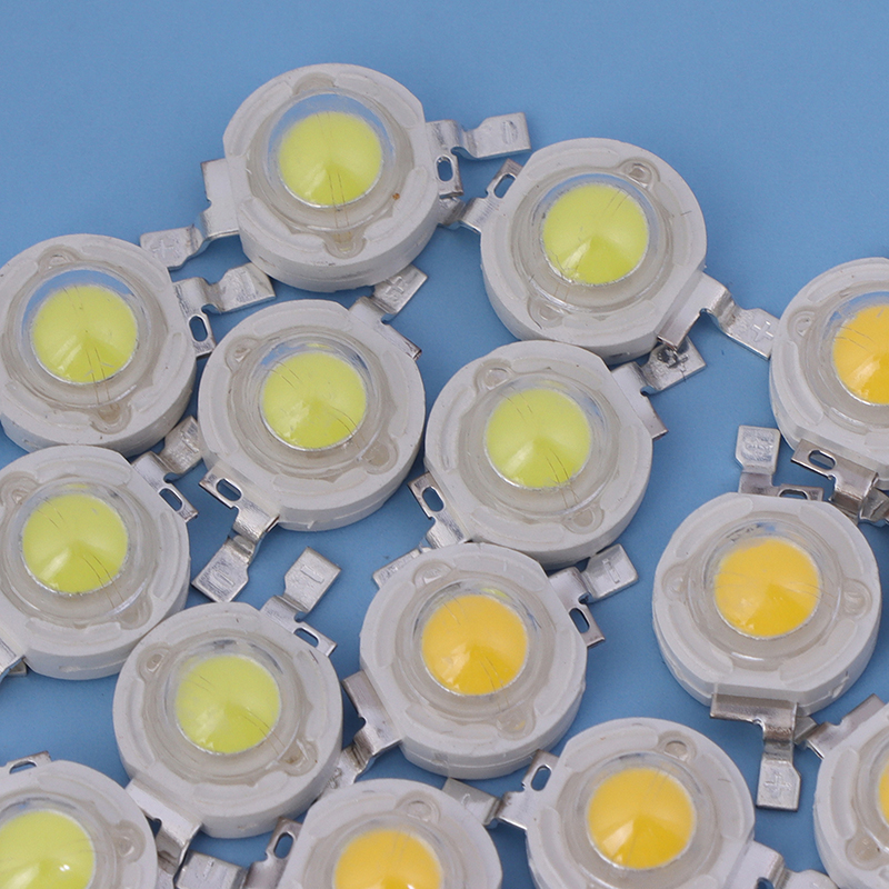 10Pcs 1W 3W High Power LED Bulb Light-Emitting Diode LEDs Chip SMD White Warm For LED Floodlight Spotlight Downlight LampJINBING. 