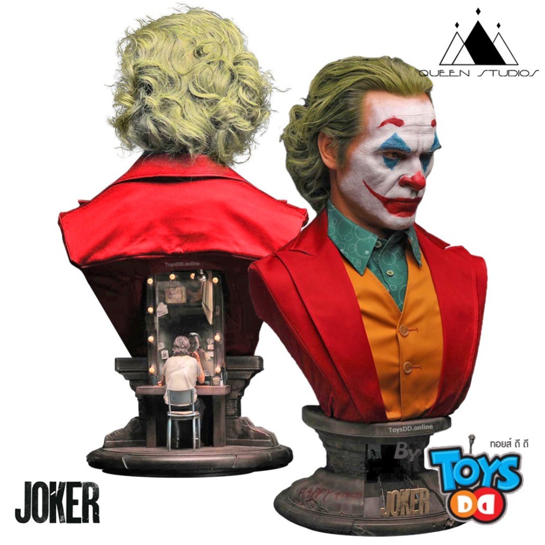 Queen Studios Joaquinn Phoenix Joker Bust 1/1 Lifesize Scale