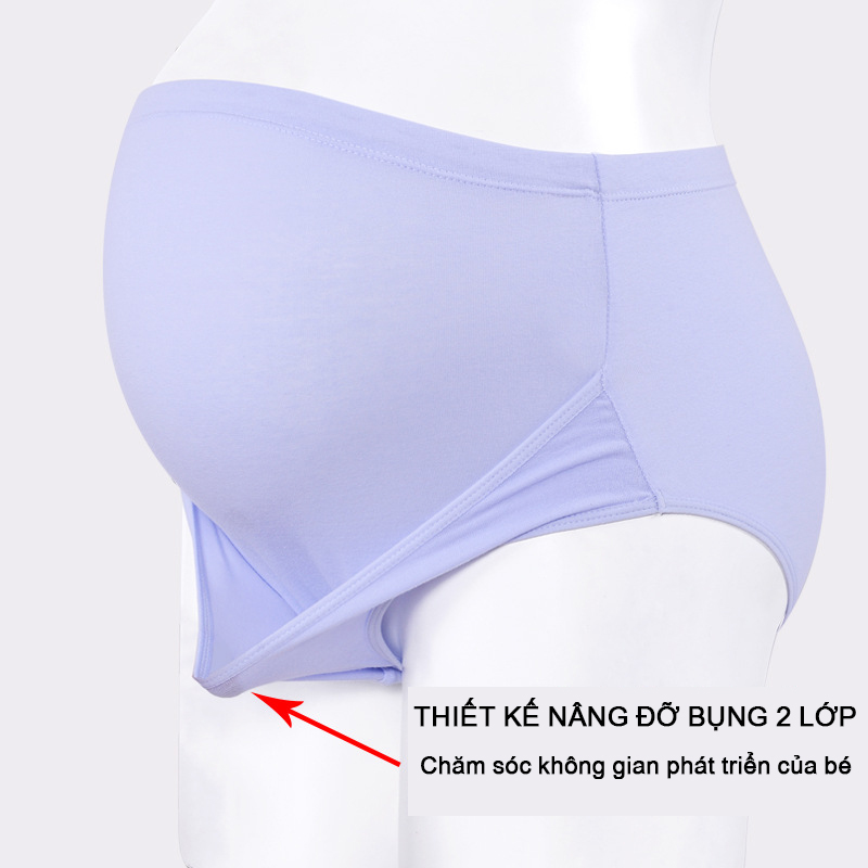Quần lót bigsize cạp cao cho bà bầu