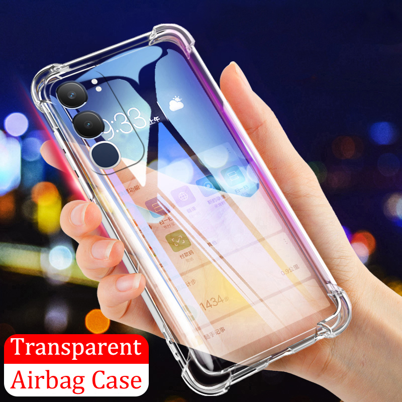 Phone case Vivo Y19S Pro Soft Transparent Full Protection shockproof Armor Back Cover Vivo Y19S Pro Case. 
