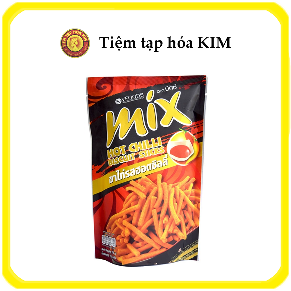 Bim bim tăm Mix Thái Lan gói 75g
