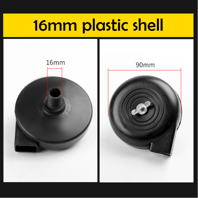 20mm 1/2PT Air Compressor Intake Filter & Noise Muffler – Replacement Silencer For Piston Compressors (Black)