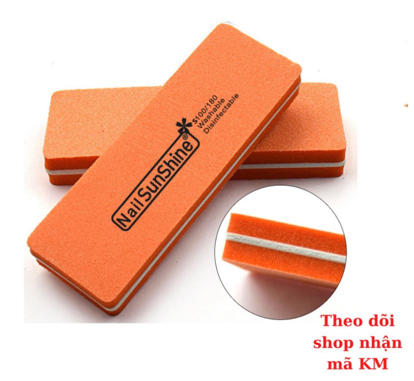 Phao dũa mịn giúp mài mịn móng tay chân hiệu sunshine - nail 937