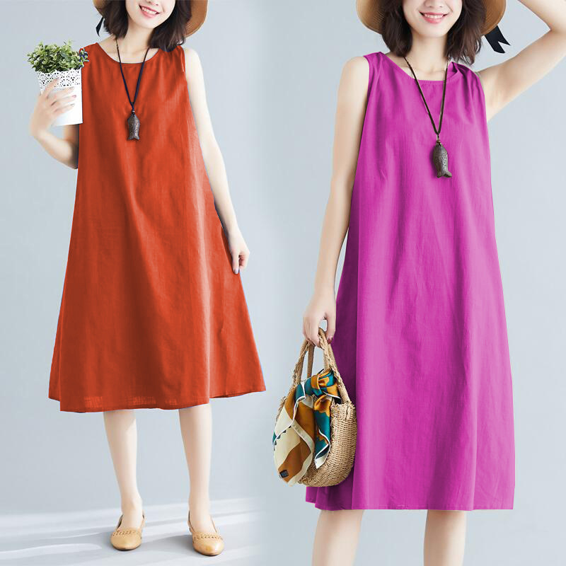 Women's Spring and Summer Loose Long Dress