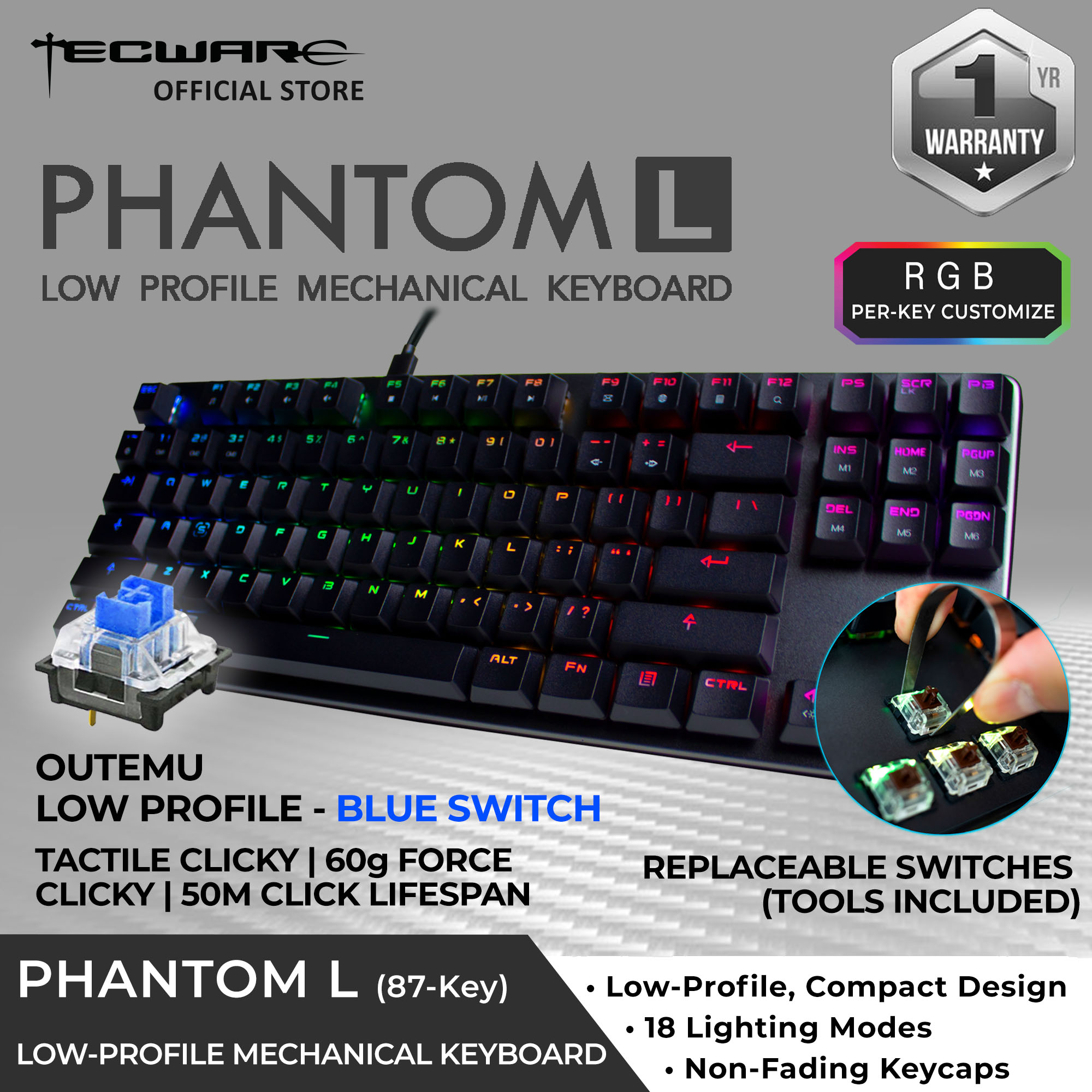 tecware phantom l for sale