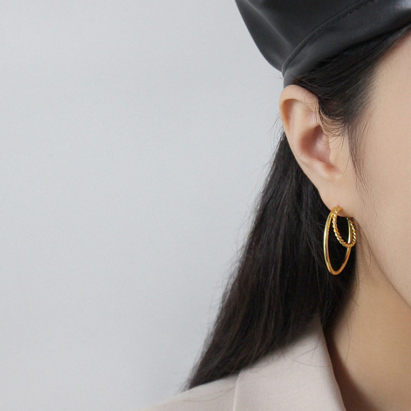 F.I.N.S%20Korea%20Sterling%20Earrings%20for%20Wo%20Stacked%20Round%20Circle%20Hoop%20Earrings%20Geometry%20Fine%20Jewelry%20Gifts%20-%20Image%202