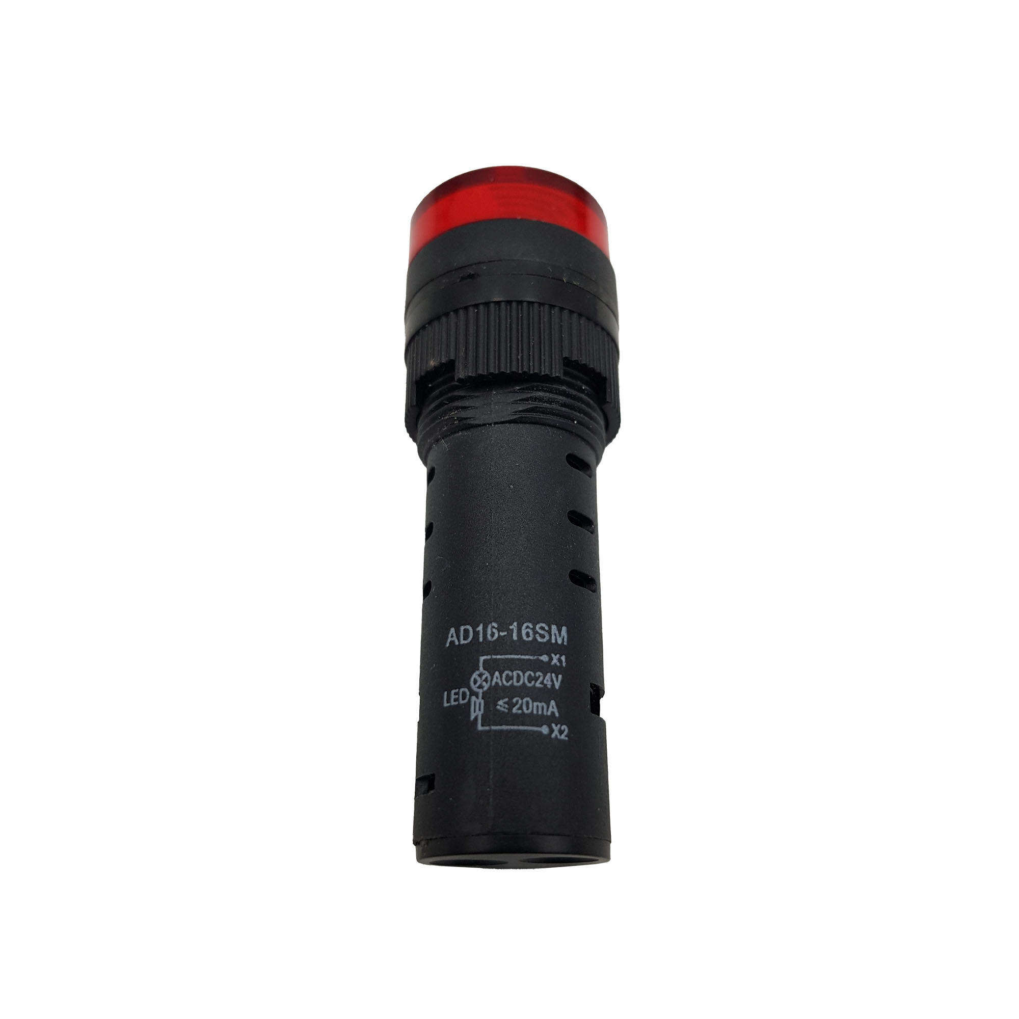 Đèn báo có còi AD16-16SM màu đỏ 24V