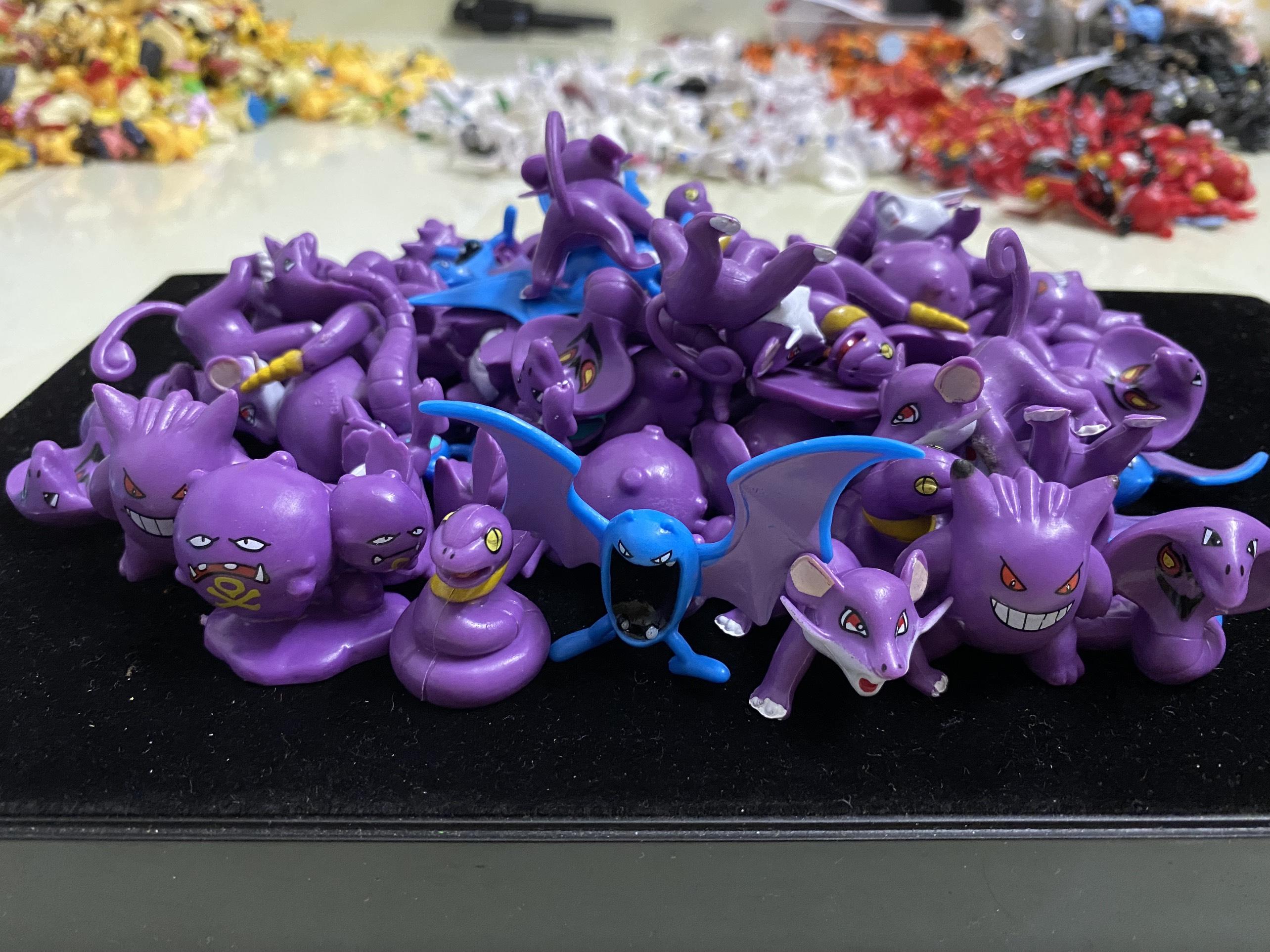 (ĐƯỢC CHỌN) MÔ HÌNH POKEMON MÀU TÍM 5CM
