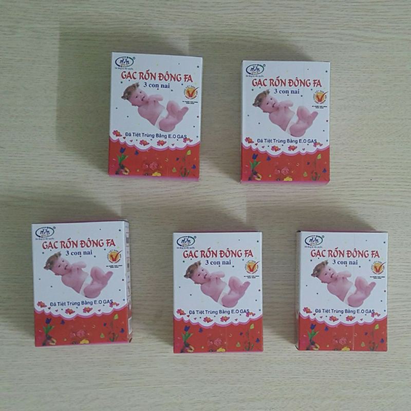 Set 3 gạc rốn Đông Fa