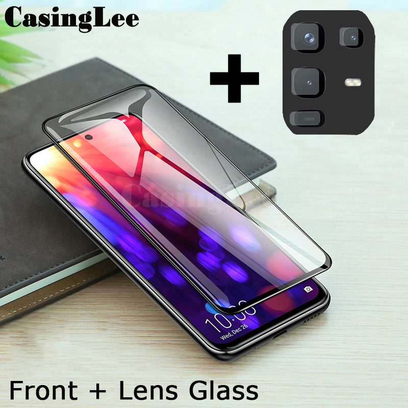 (2 Pieces) For infinix Note 50 Pro Screen Protector Tempered Glass + Camera Lens Protector Glass Film Cover For infinix Note50 Pro
