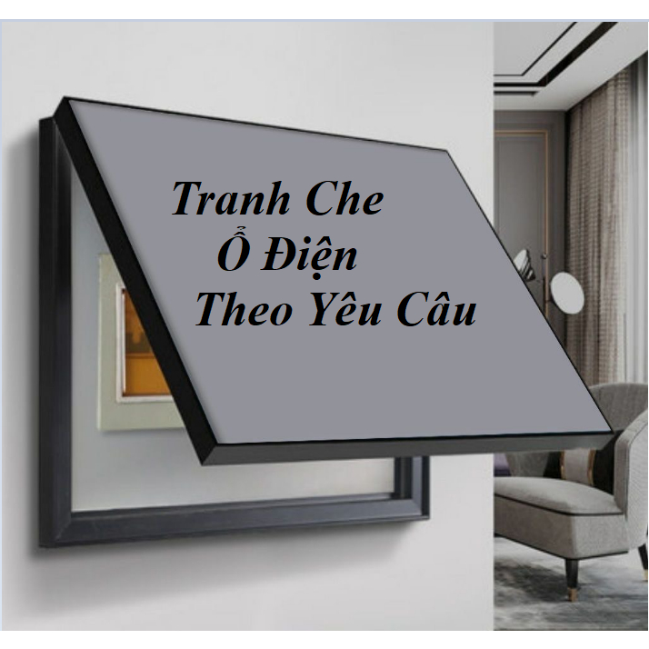 Tranh che ổ điện in theo yêu cầu - phong vạn phát