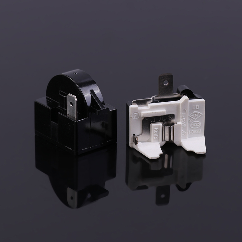 Akabs 2PCS QP2-4.7 PTC Starter Relay Refrigerator Starter Relay And Overload Protector