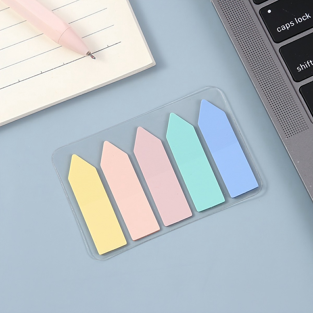 Colorful sticky notes paper