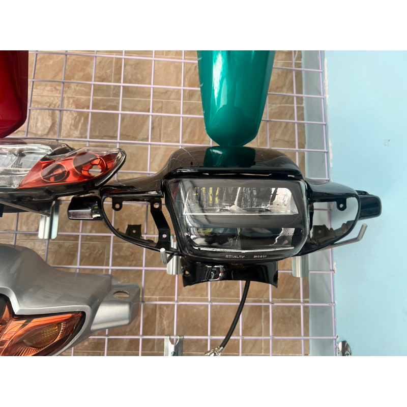 Pha đèn led 2 tầng wave thái 110