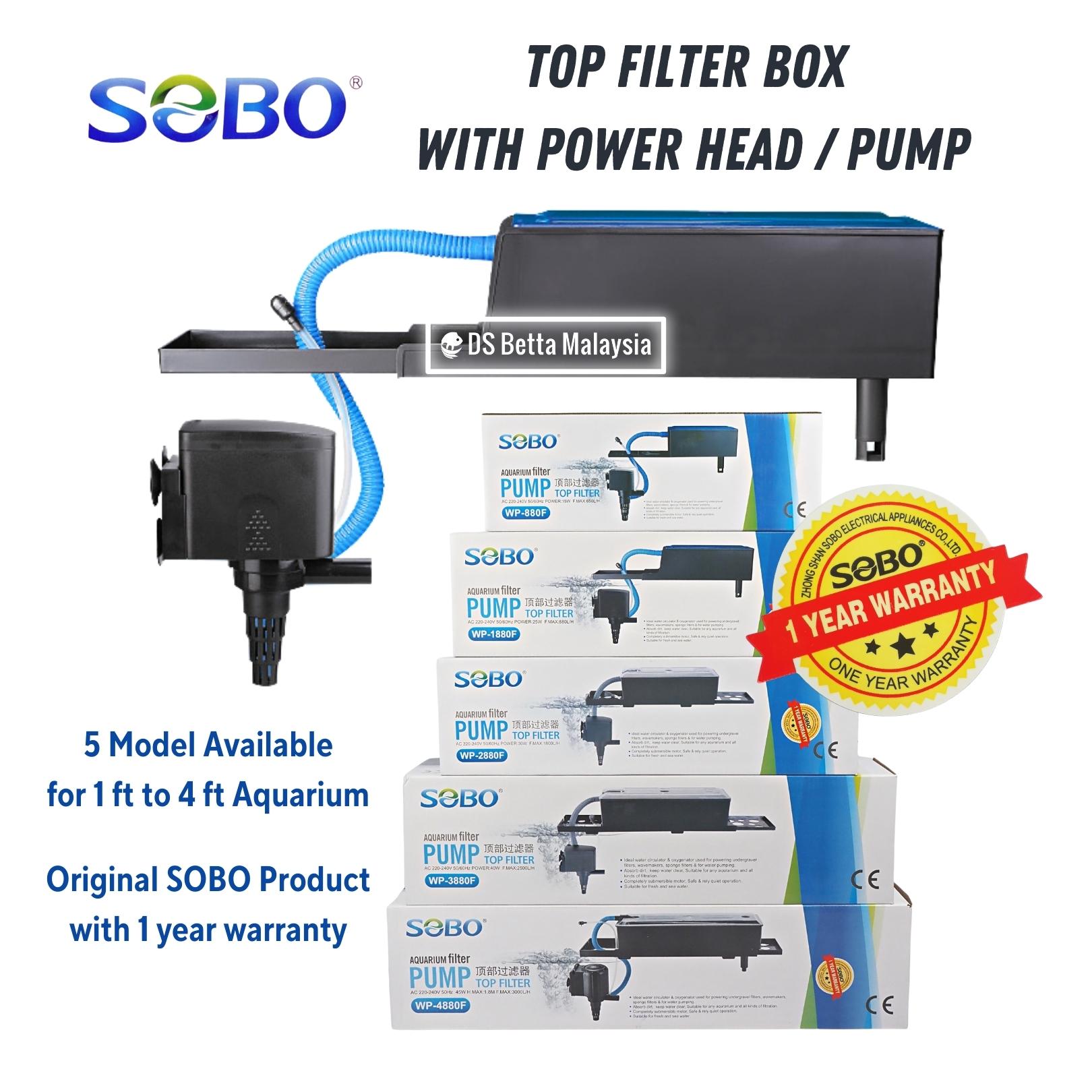 sobo 3880f top filter