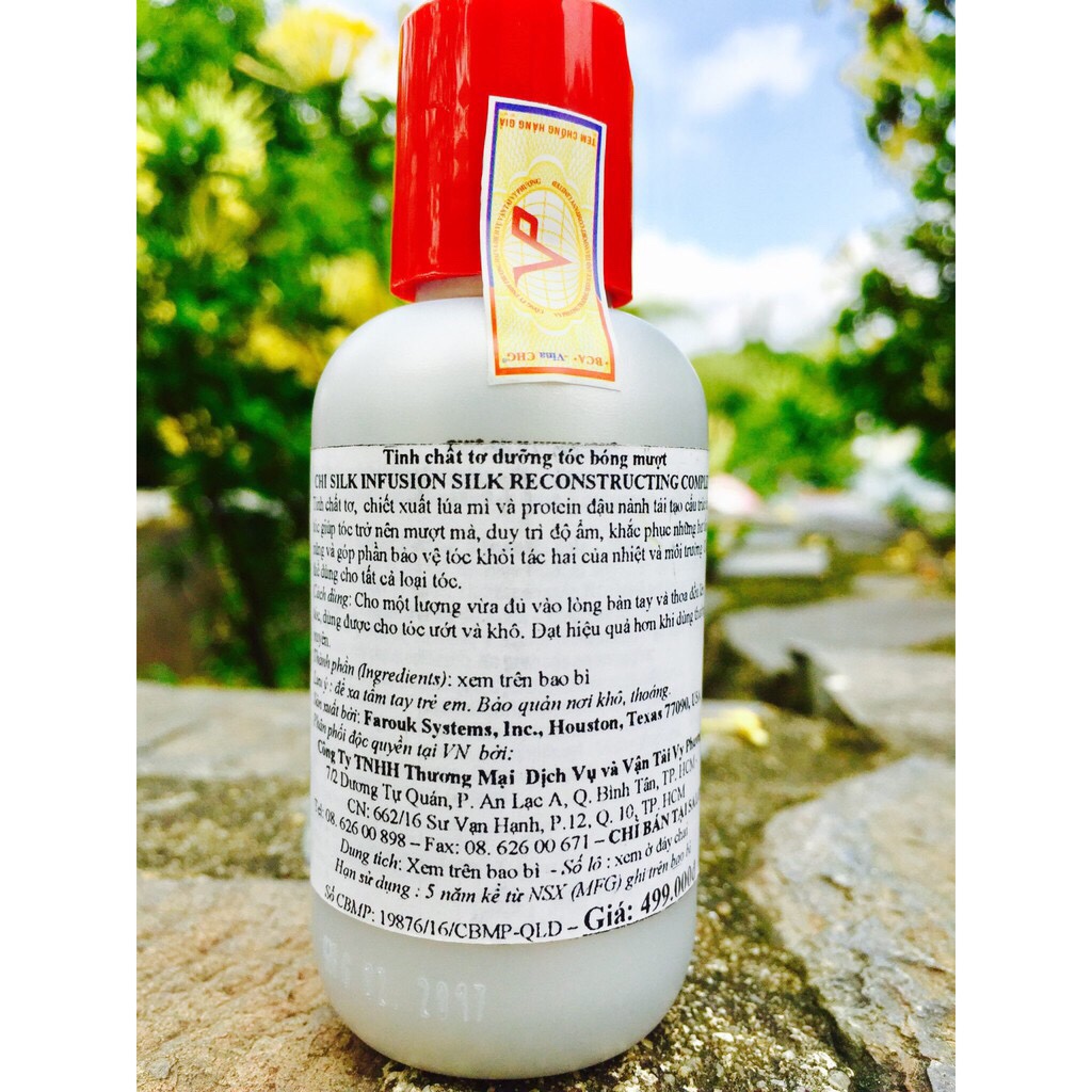 Tinh Dầu Dưỡng Tóc Mềm Mượt CHI Silk Infusion 59ml